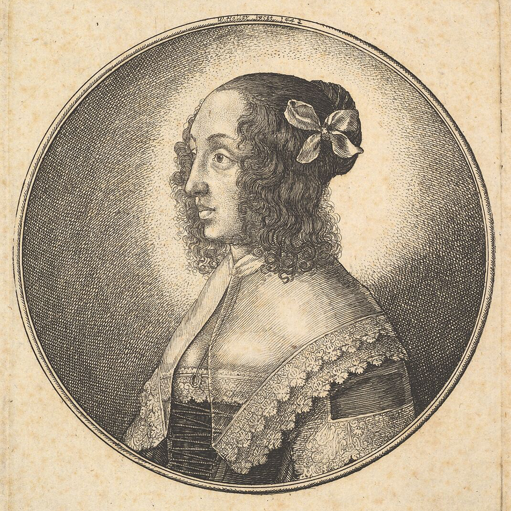 woman with bow in her hair